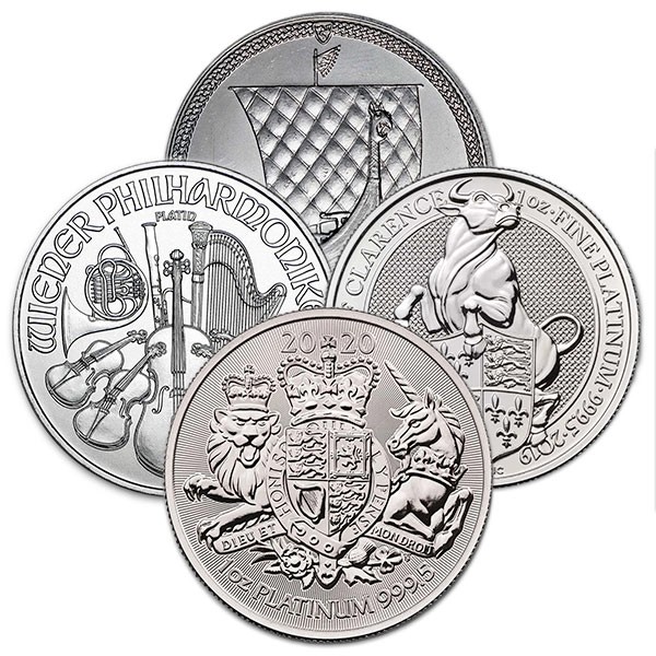 Platinum bullion coins